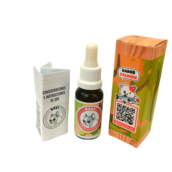 Aceite CBD SALMON para gatos y mascotas